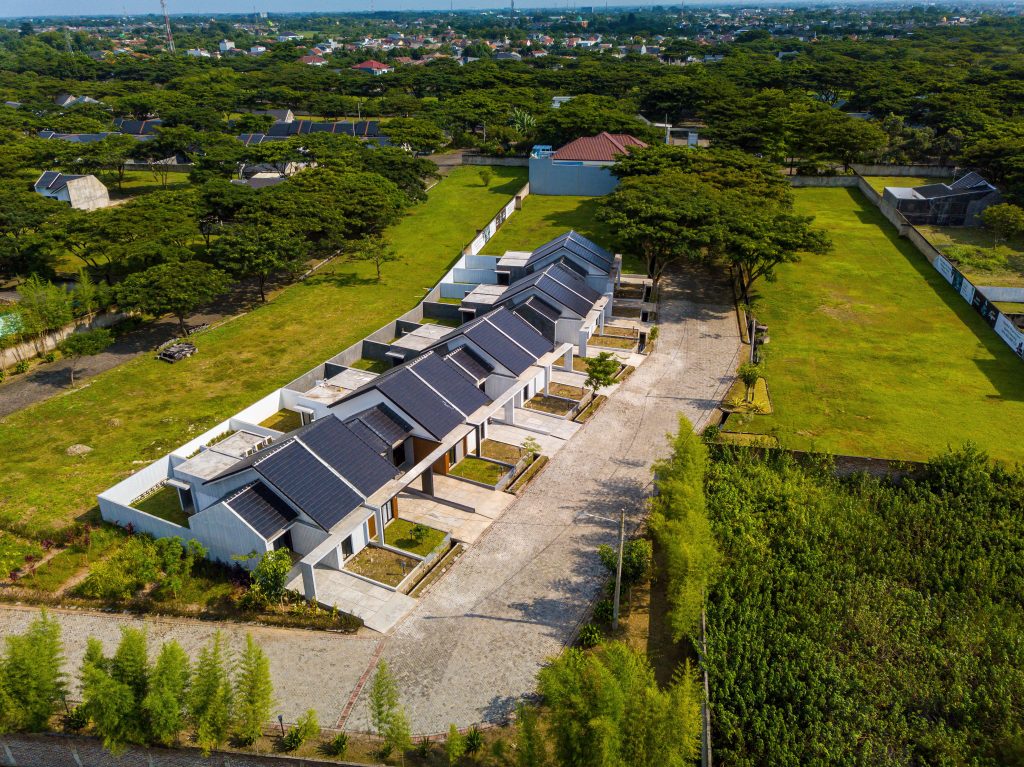 Lingkungan perumahan yang asri